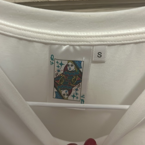 Never worn QOS - Queen of Sparkles - Game Day Feather dress - Picture 3 of 4